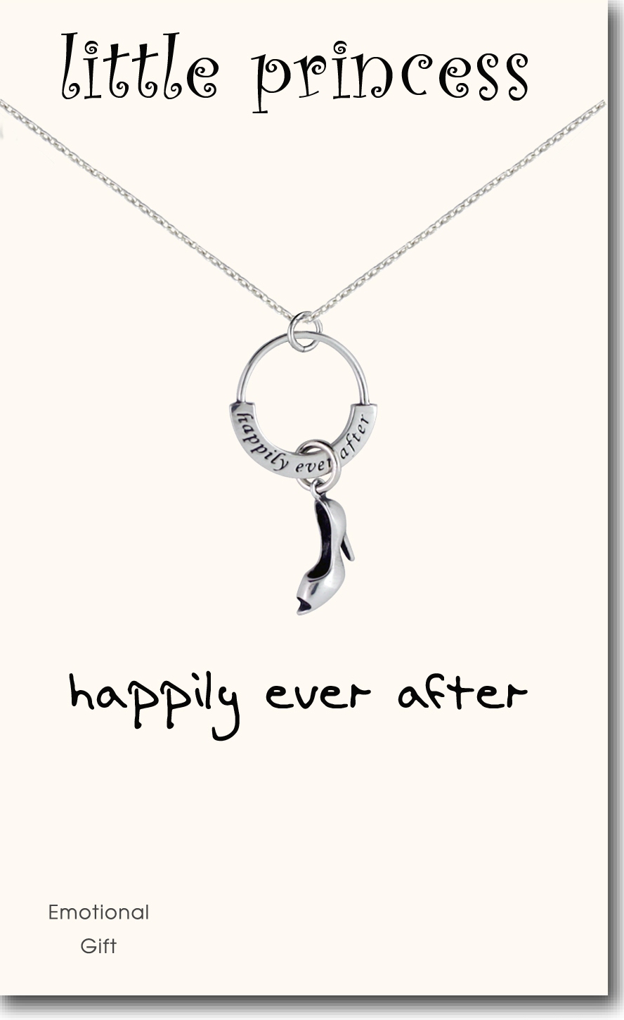 Happily ever after pendant necklace